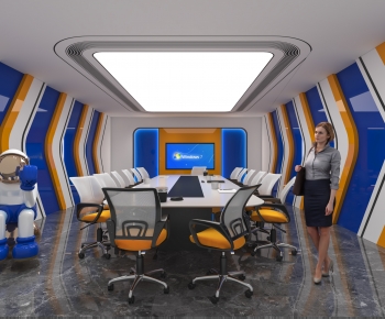 Modern Meeting Room-ID:465708977