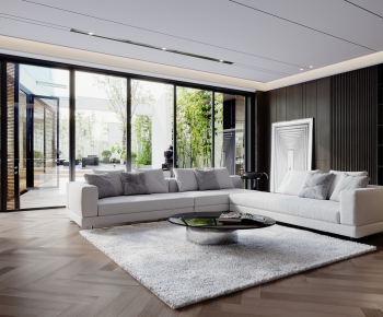 Modern A Living Room-ID:992741117