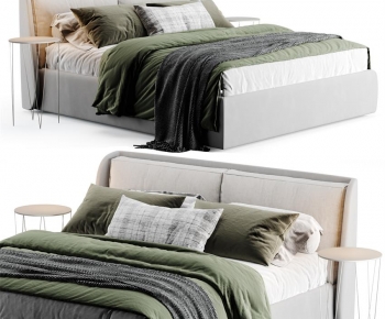 Modern Single Bed-ID:215243105