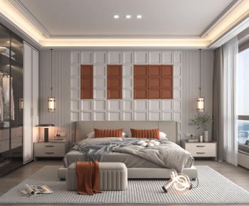 Modern Bedroom-ID:705738072