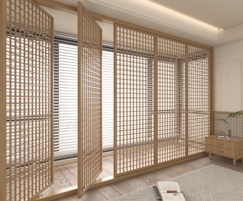 Modern Wooden Screen Partition-ID:869781974