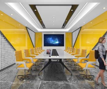 Modern Meeting Room-ID:668872121