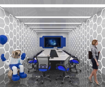 Modern Meeting Room-ID:622498043