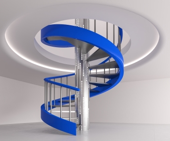 Modern Rotating Staircase-ID:127504114