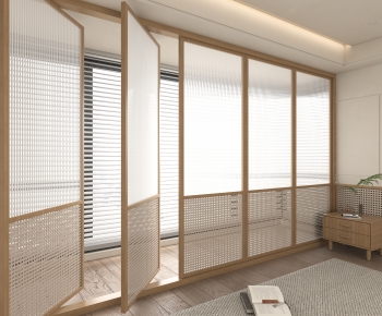 Modern Wooden Screen Partition-ID:578845029