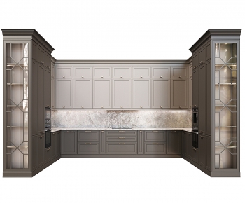 Simple European Style Kitchen Cabinet-ID:824244986