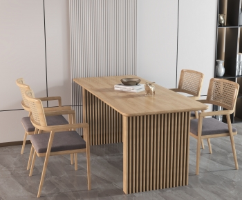 Nordic Style Dining Table And Chairs-ID:682226905