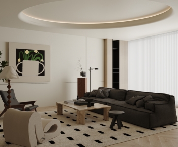 Modern A Living Room-ID:571557049