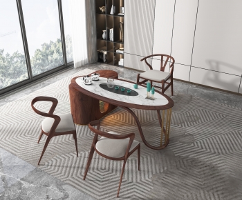 Modern Tea Tables And Chairs-ID:112350941