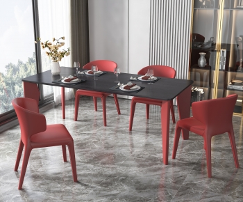 Modern Dining Table And Chairs-ID:534271968