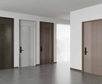 Modern Entrance Door-ID:887423049