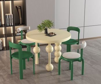 Modern Dining Table And Chairs-ID:508919002