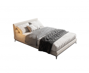 Modern Single Bed-ID:960263013