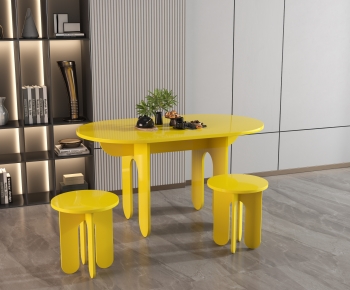 Modern Dining Table And Chairs-ID:928774122