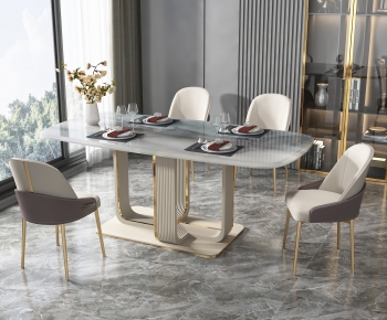 Modern Dining Table And Chairs-ID:166759018