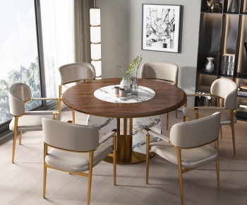 Modern Dining Table And Chairs-ID:664231063