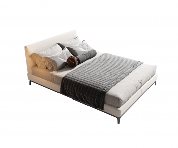 Modern Single Bed-ID:573463921