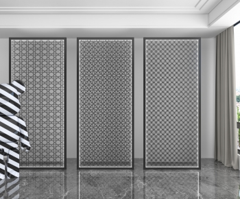 Modern Metal Screen Partition-ID:754929076