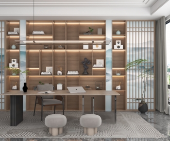 New Chinese Style Study Space-ID:995660078