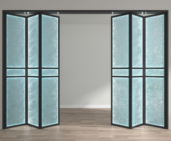 Modern Glass Screen Partition-ID:597419026