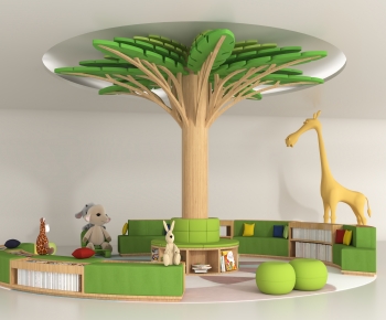 Modern Children's Reading Room-ID:138202912