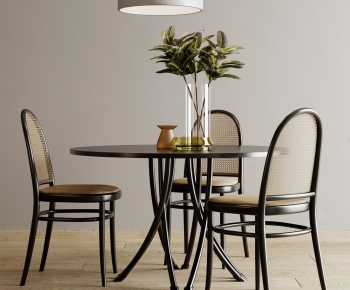 Modern Dining Table And Chairs-ID:504837049