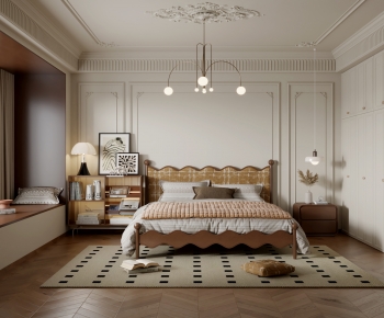 French Style Bedroom-ID:502841953