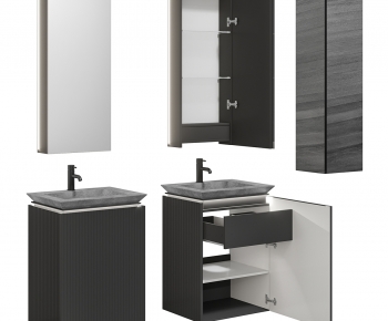 Modern Bathroom Cabinet-ID:157731062