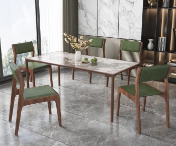 Modern Dining Table And Chairs-ID:535365107