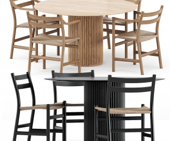 Nordic Style Dining Table And Chairs-ID:870645058