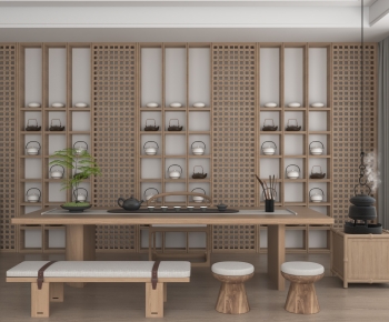 New Chinese Style Tea House-ID:445343976