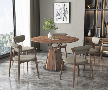 Modern Dining Table And Chairs-ID:337240794