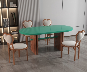 Modern Dining Table And Chairs-ID:338726048