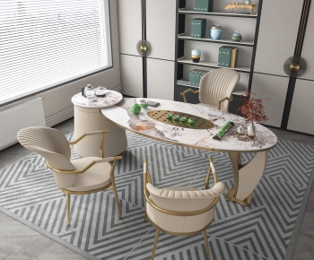 Modern Tea Tables And Chairs-ID:596147066