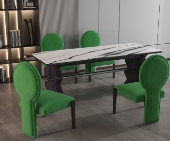 Modern Dining Table And Chairs-ID:495275973