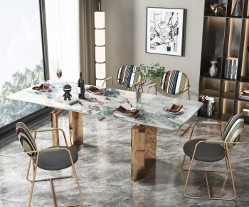 Modern Dining Table And Chairs-ID:232600932