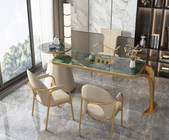 Modern Dining Table And Chairs-ID:339660653