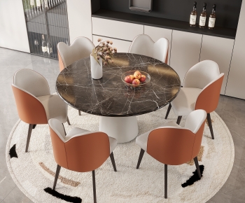 Modern Dining Table And Chairs-ID:578404902