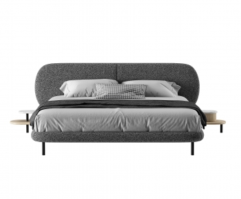 Modern Double Bed-ID:437048919