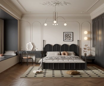 French Style Bedroom-ID:172461996