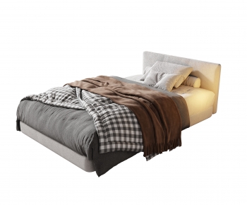 Modern Single Bed-ID:839303025