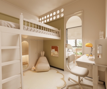 French Style Children's Room-ID:566504968