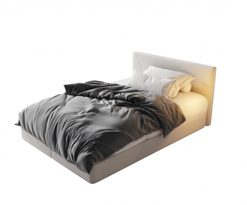 Modern Single Bed-ID:461566935