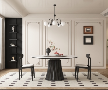 French Style Dining Room-ID:623852978