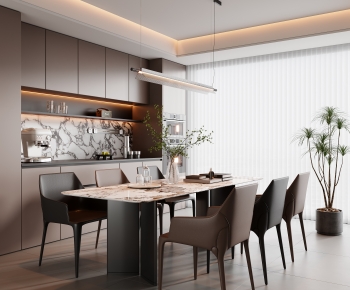 Modern Dining Room-ID:783463002