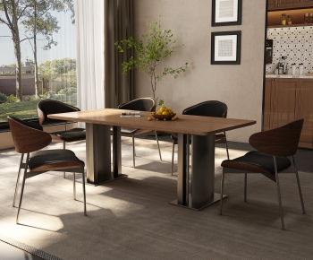 Modern Dining Table And Chairs-ID:165421013