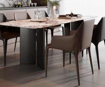 Modern Dining Table And Chairs-ID:813827993