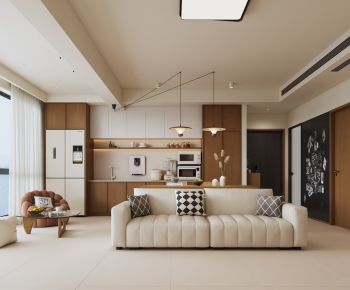 Modern A Living Room-ID:681560993