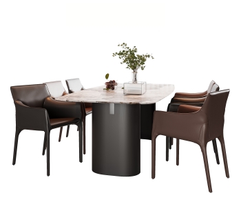 Modern Dining Table And Chairs-ID:466162926