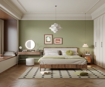 French Style Bedroom-ID:276341922